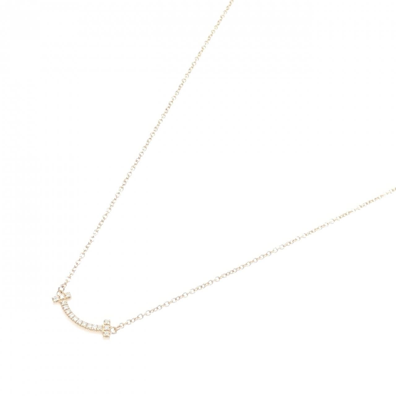 ティファニー Tスマイル ミニ ネックレス