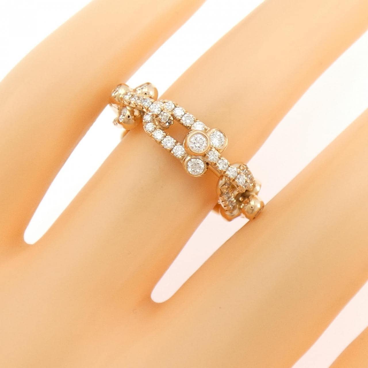 ティファニー スモール リンク リング 1.25CT