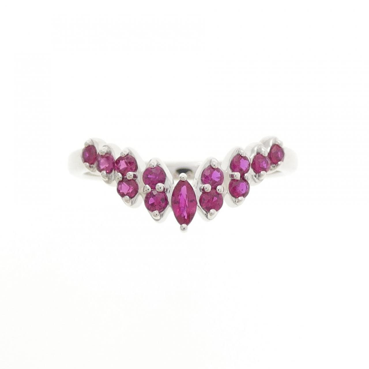 ジーエスティービー ルビー リング 0.40CT