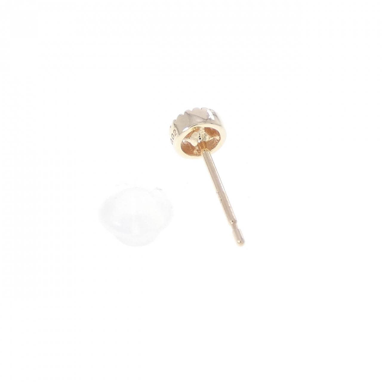 ポンテヴェキオ ダイヤモンド ピアス 0.02CT 片耳