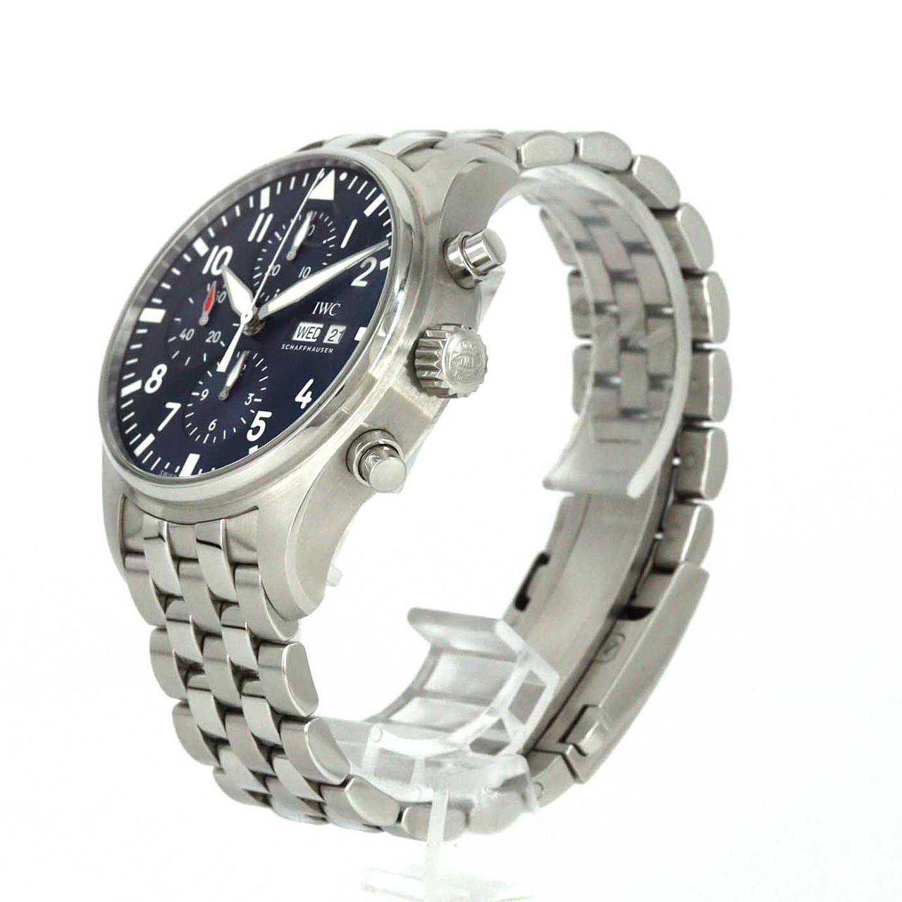 IWC パイロットウォッチクロノグラフプティ･プランス" IW377717 SS 自動巻
