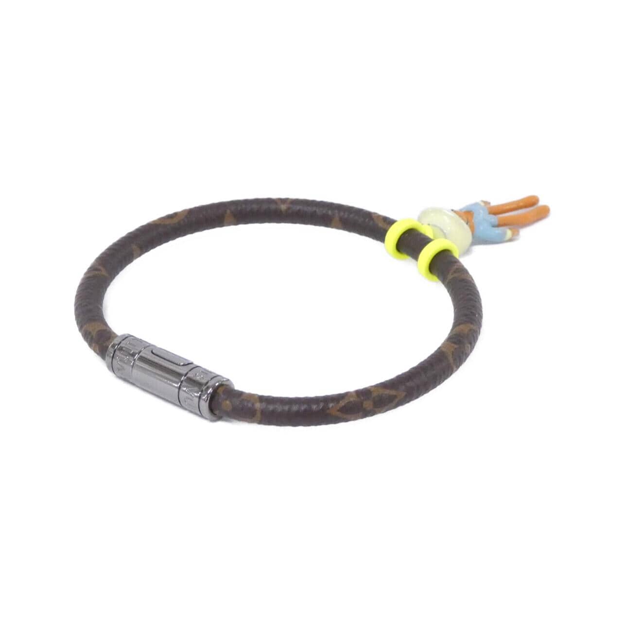LOUIS VUITTON Monogram (LV Friends) Bracelet Hang It Mascot 19cm MP286E Bracelet