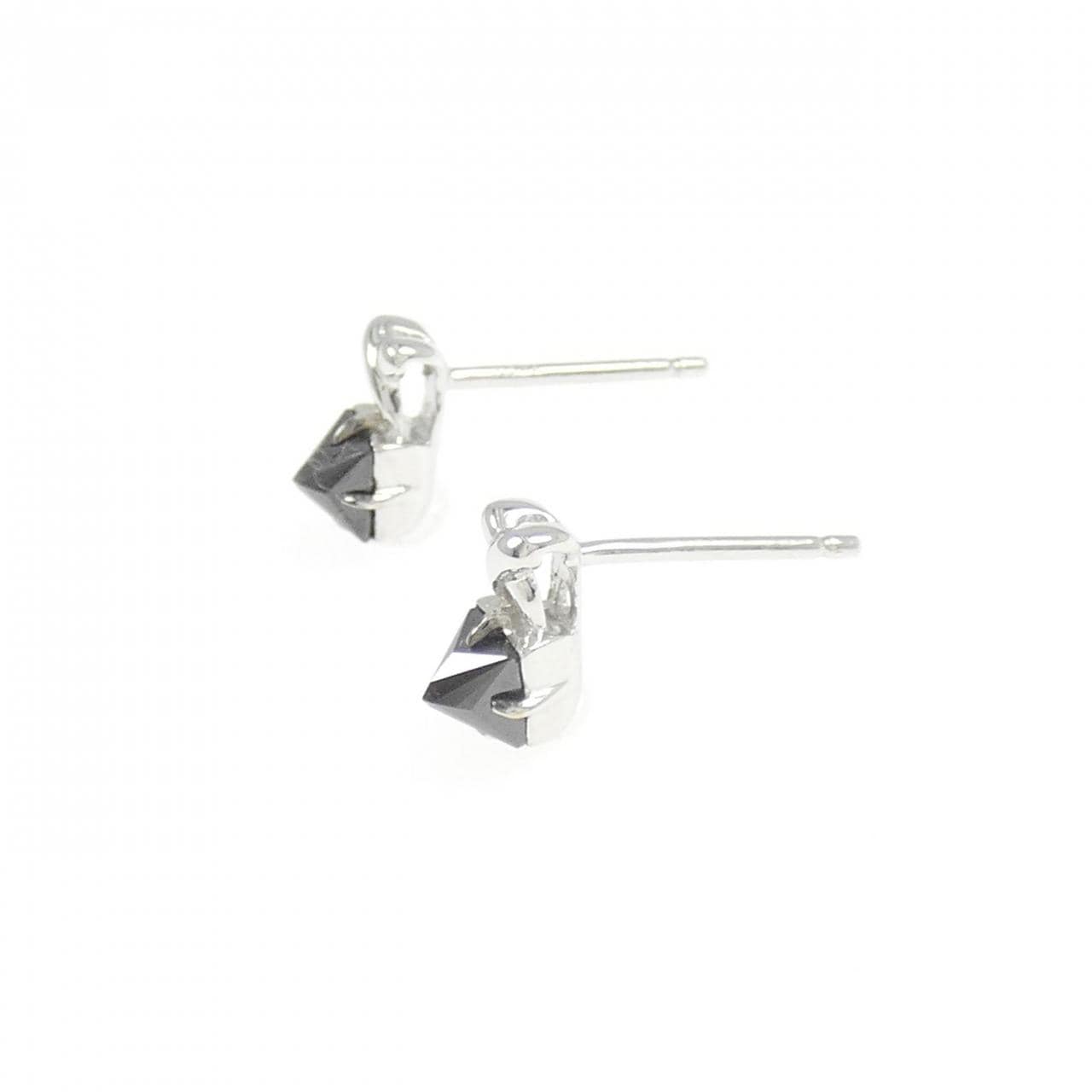 K18WG ダイヤモンド ピアス 0.656CT
