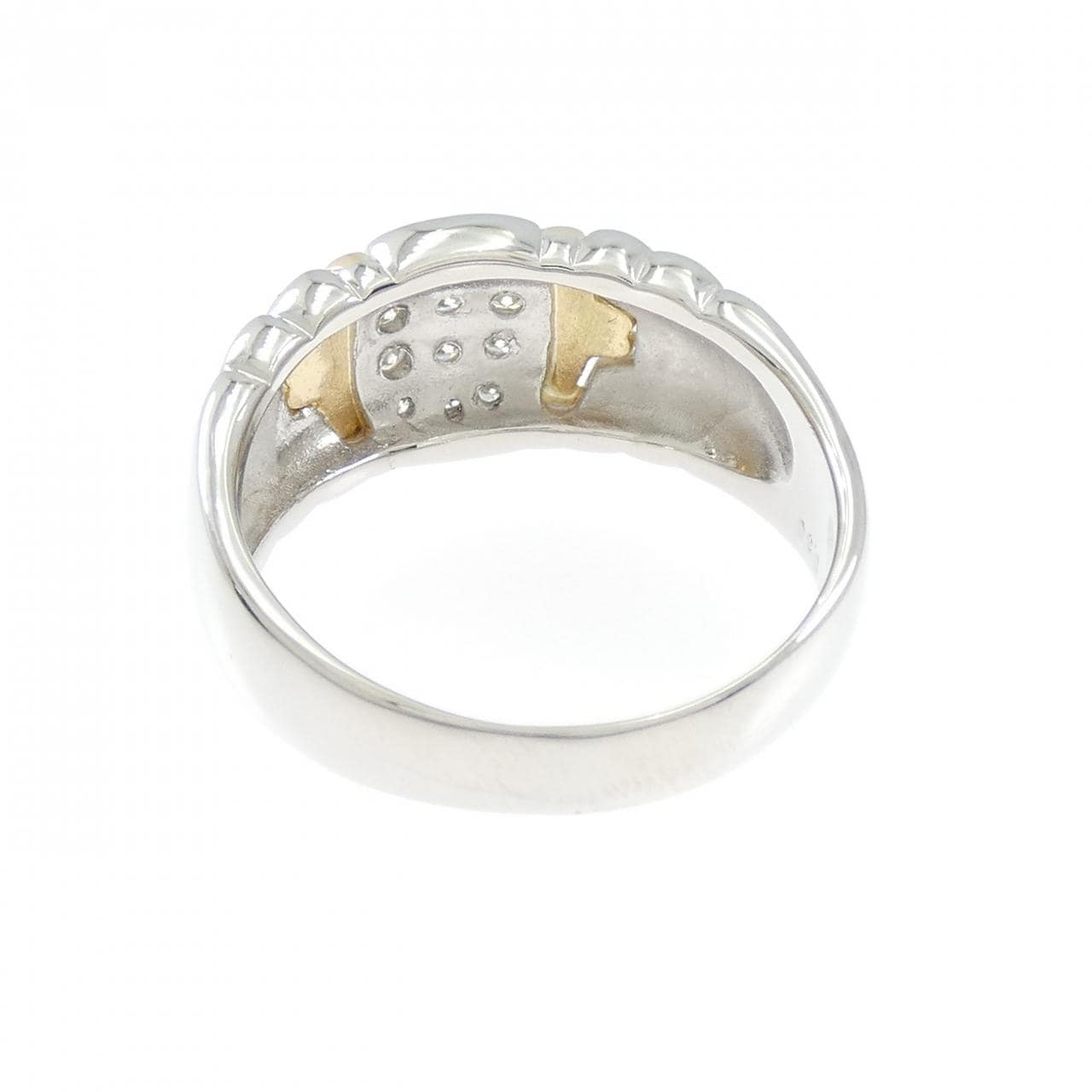 PT900/K18YG ダイヤモンド リング 0.30CT