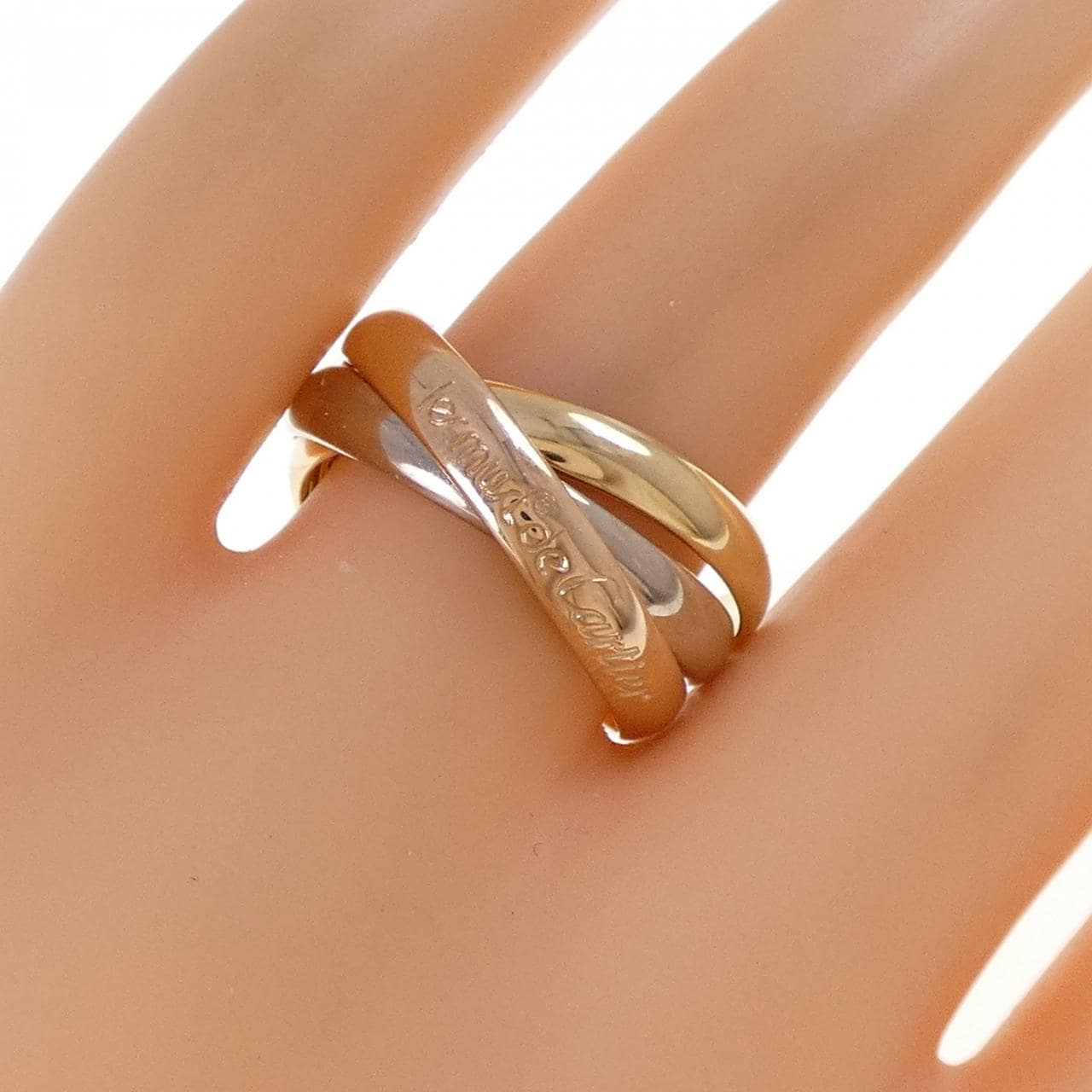 【ヴィンテージ】カルティエ トリニティ リング