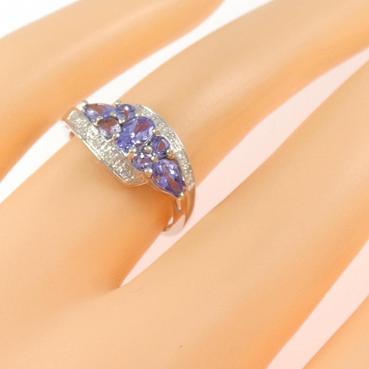 K14WG タンザナイト リング