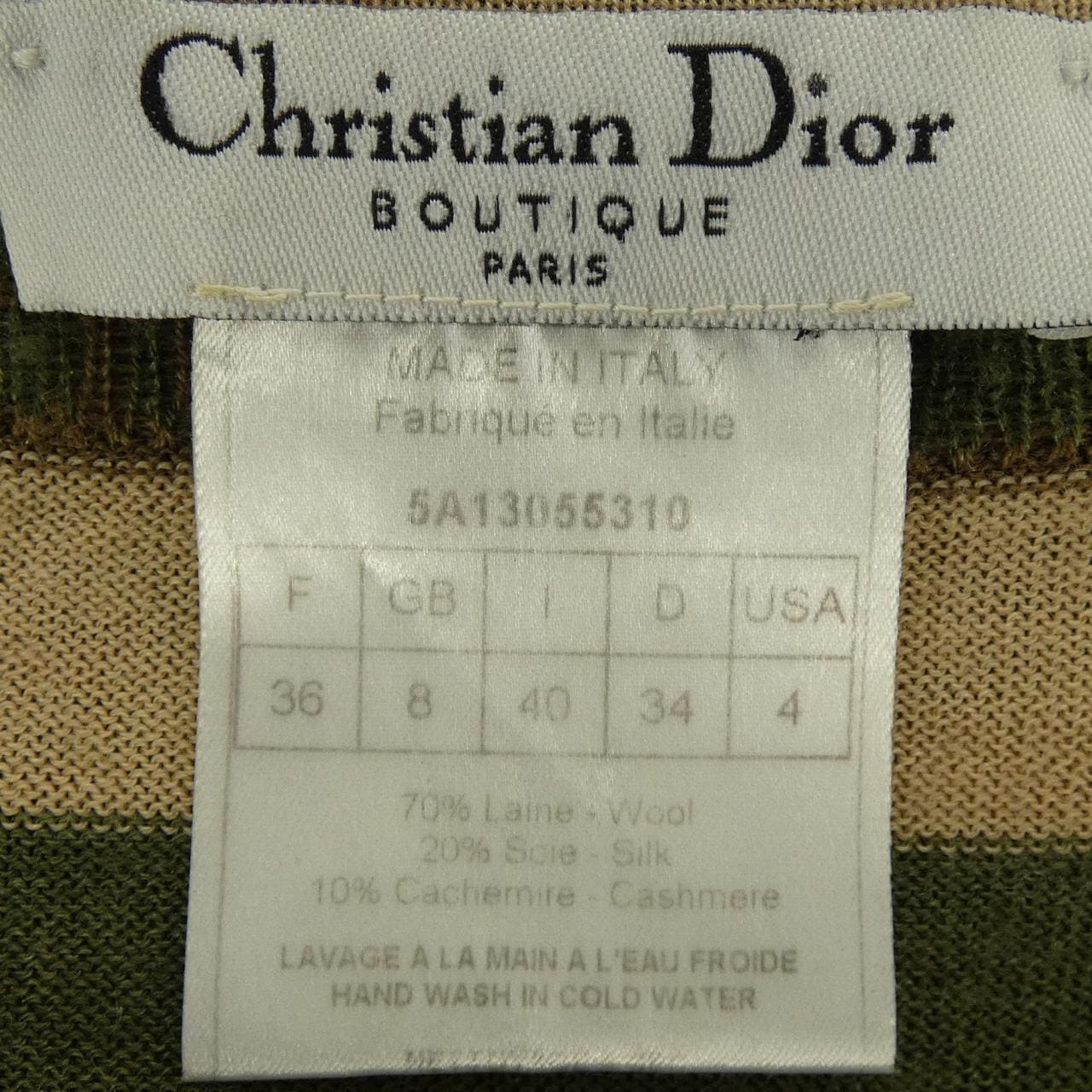 【ヴィンテージ】クリスチャンディオール CHRISTIAN DIOR 5A13055310 ニット