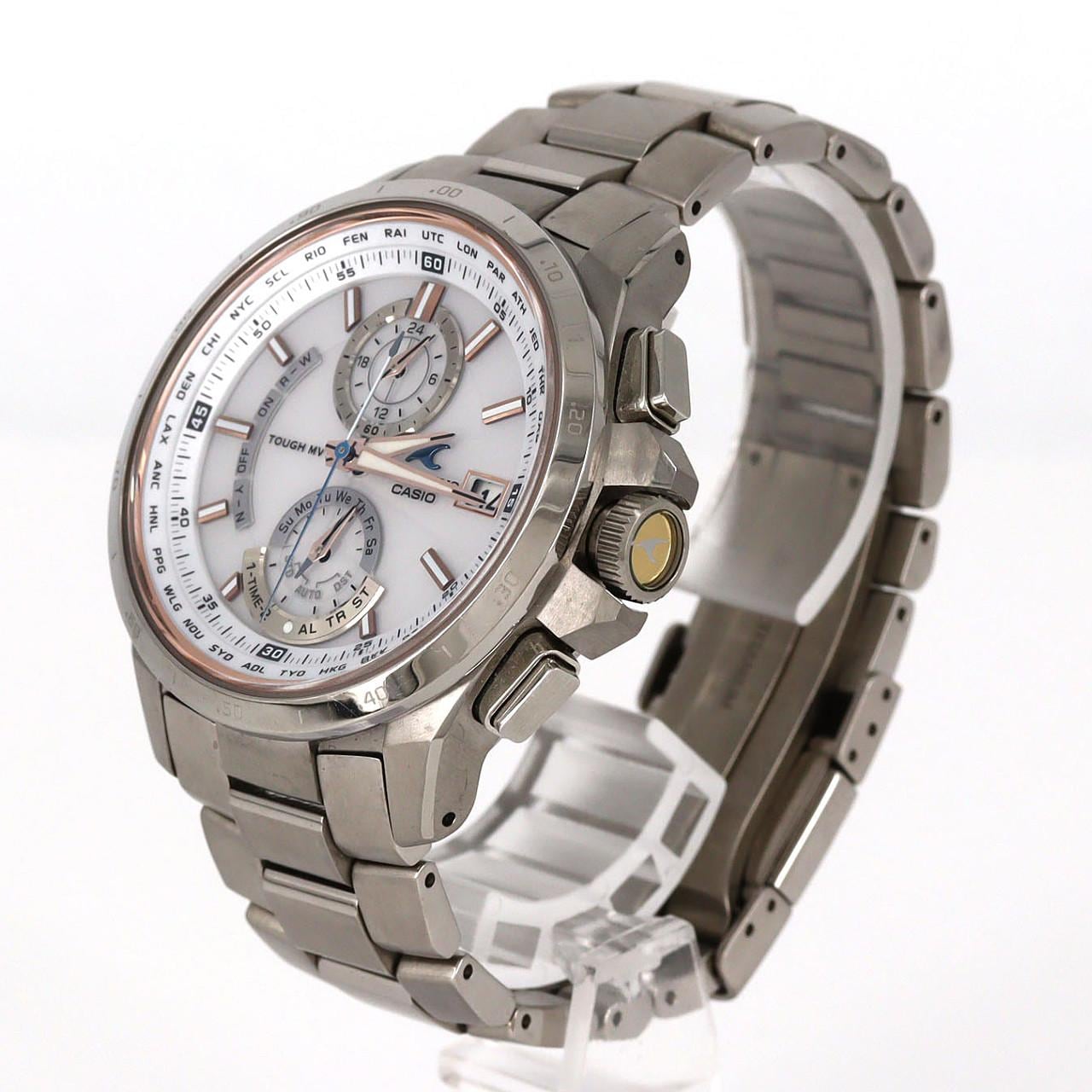 カシオ オシアナス OCW-T1010G-7AJF TI ソーラークォーツ