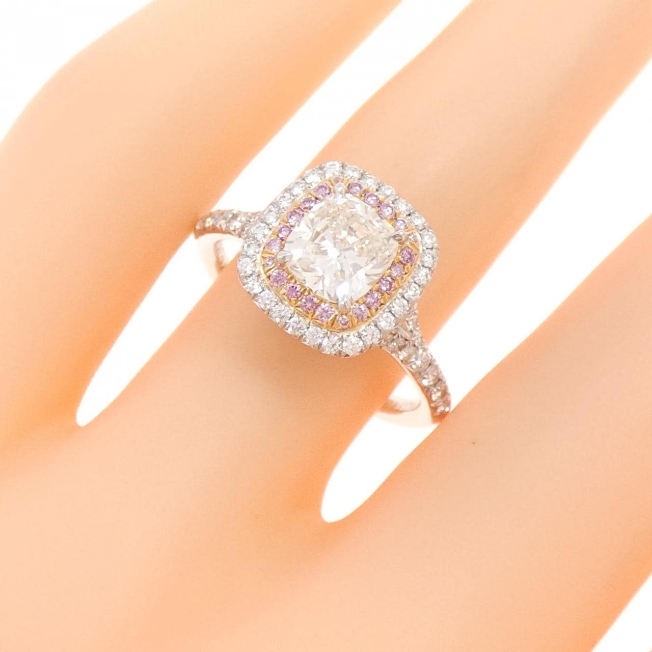ティファニー ソレスト リング 1.01CT I VS1