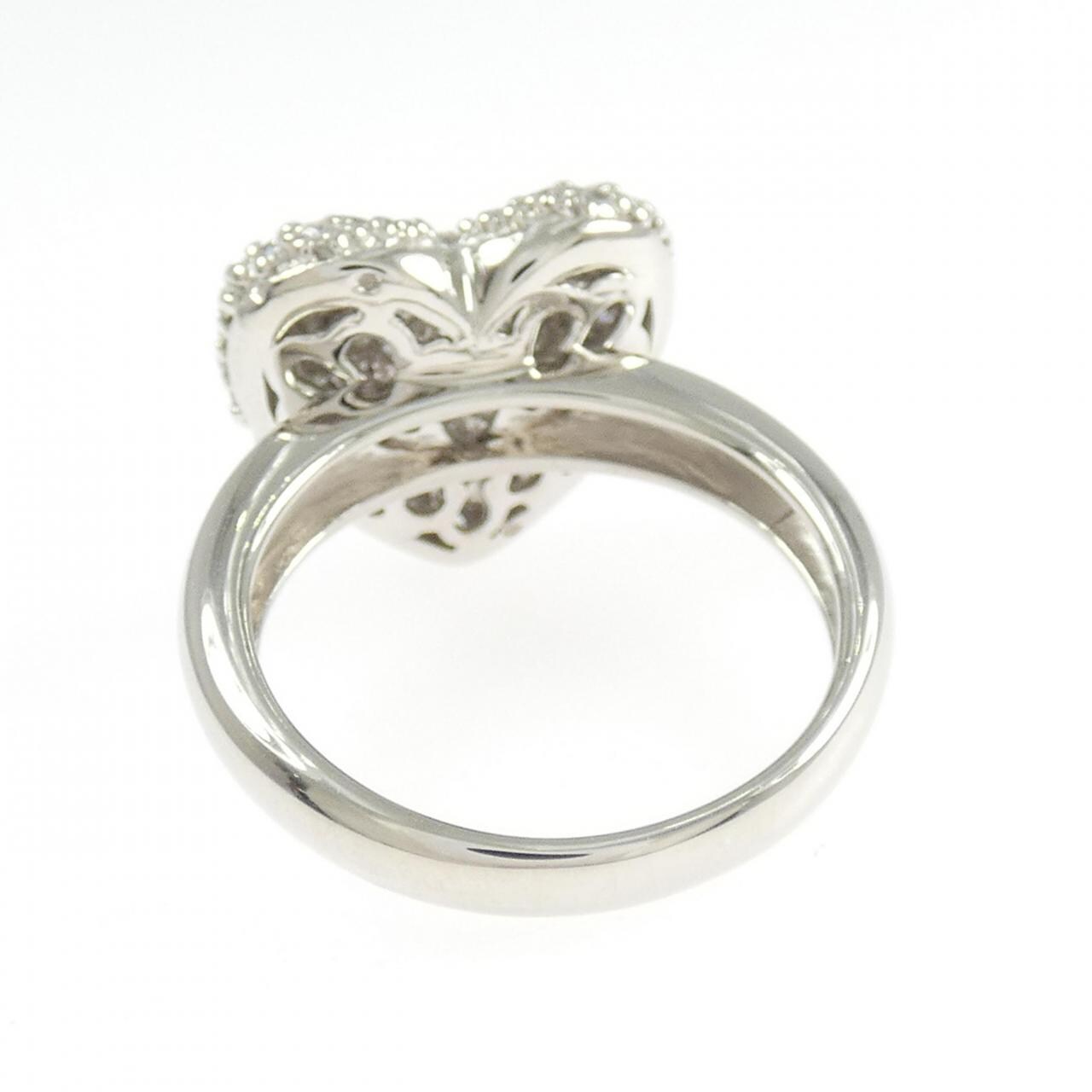 PT900 ハート ダイヤモンド リング 1.00CT