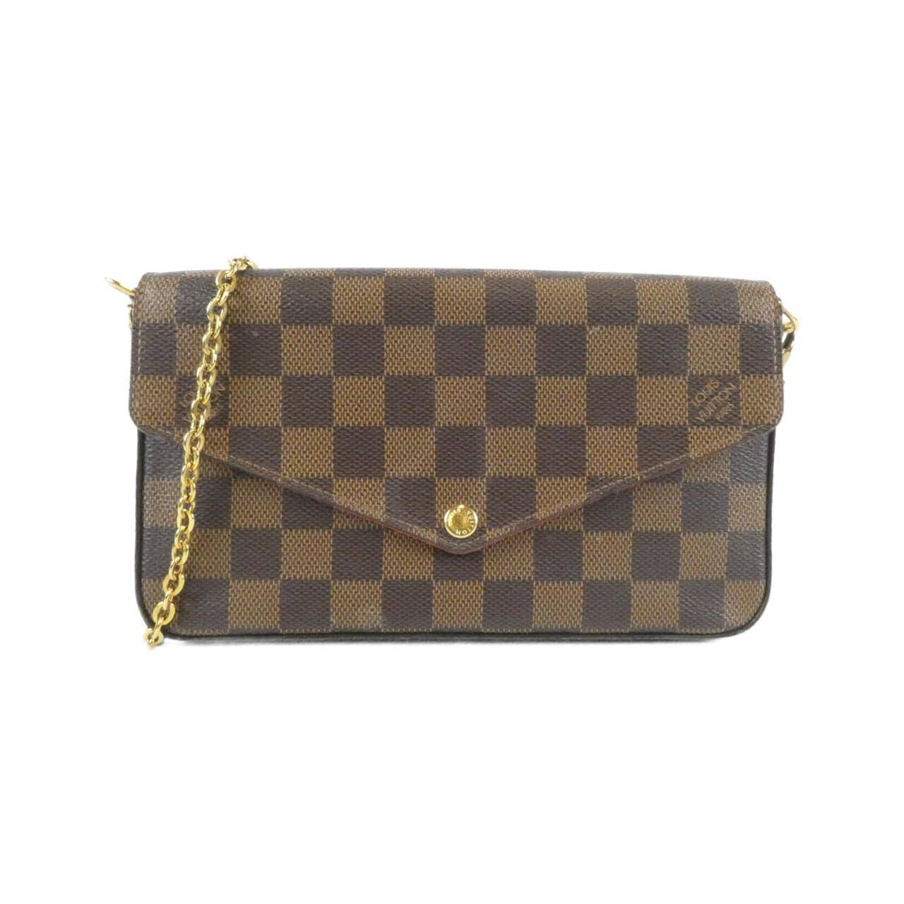 ルイヴィトン ダミエ ポシェット フェリシー N63032 ショルダーバッグ