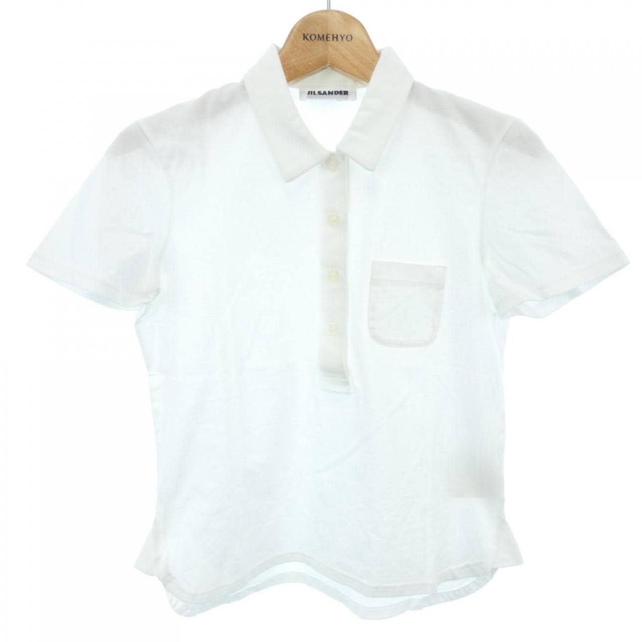 ジルサンダー 22SS JIL SANDER ニットポロシャツ半袖　52 ジルサンダー 22SS JIL SANDER ニットポロシャツ半袖 52