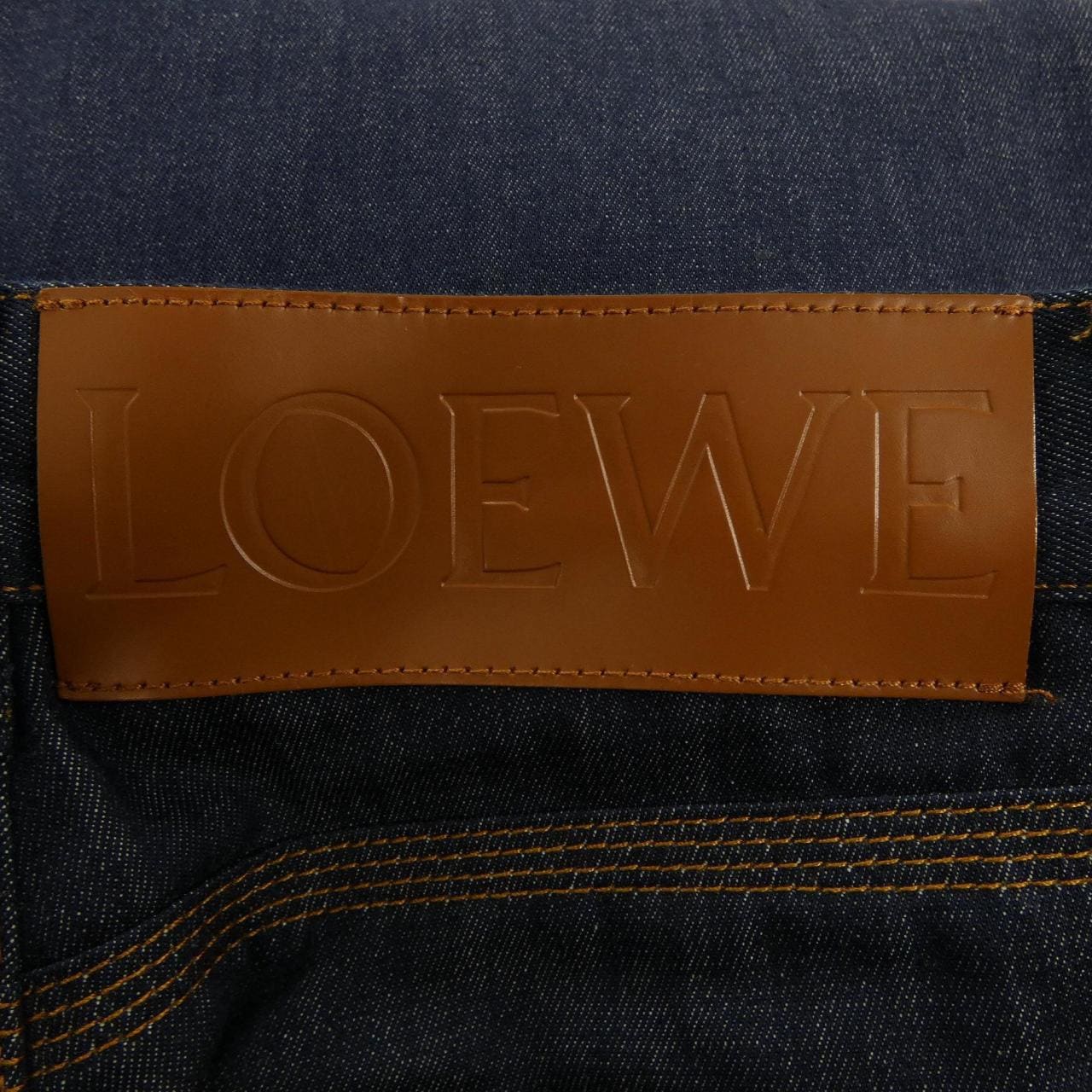 ロエベ LOEWE フィッシャーマン　ターンアップジーンズ S359Y11X68 ジーンズ
