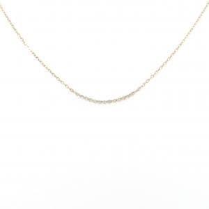 K18YG ダイヤモンド ネックレス 0.04CT