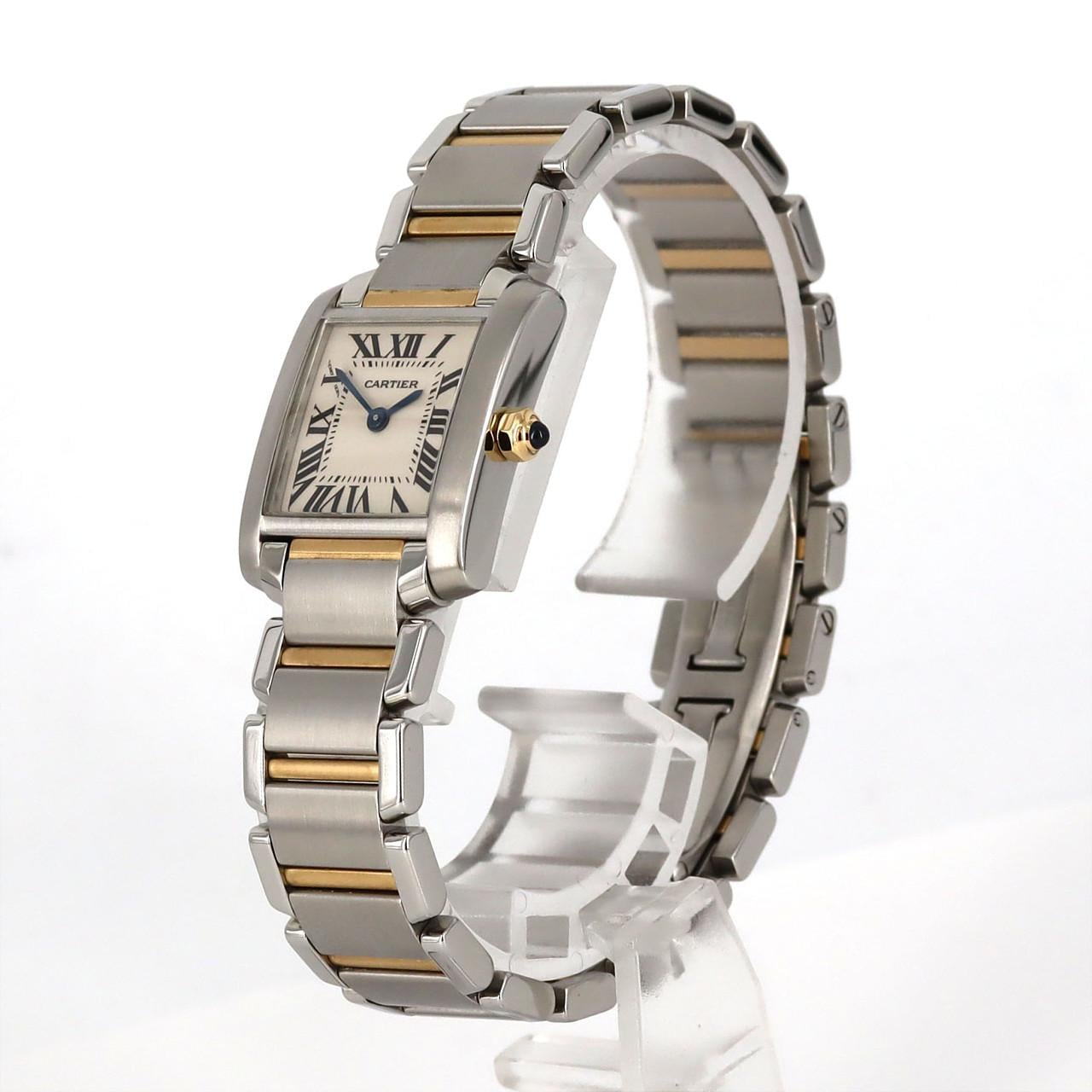 Cartier Tank Francaise SM 兩色 W51007Q4 SSxYG石英
