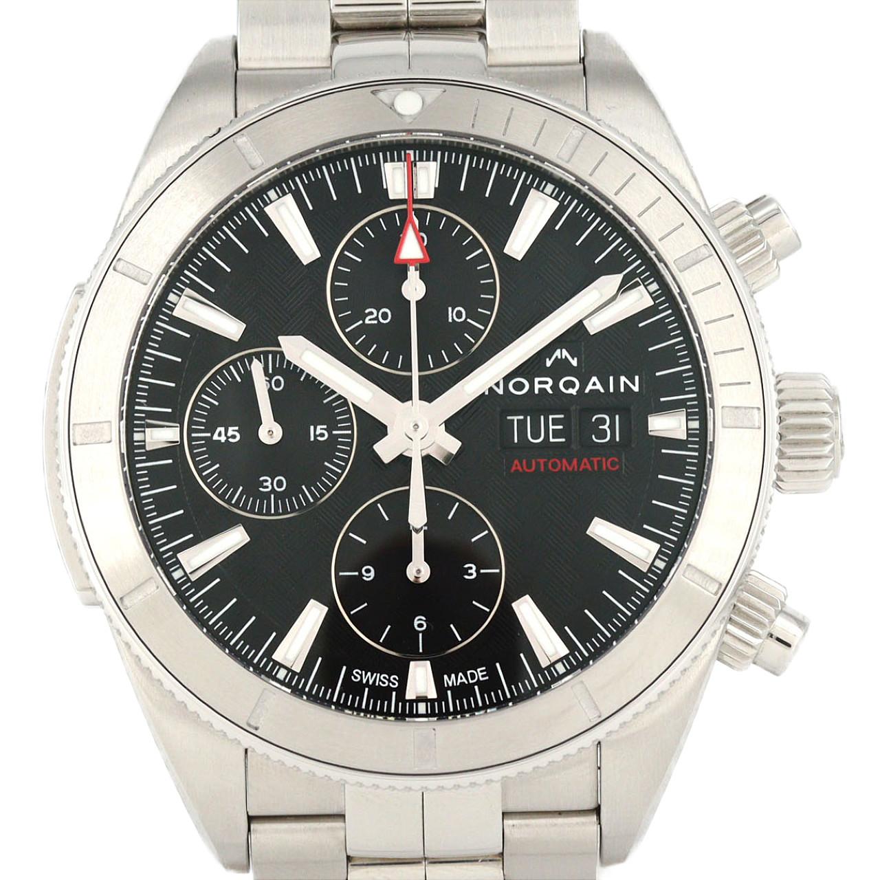 【ノーメンテナンス還元価格】ノルケイン アドベンチャースポーツクロノデイデイト N1500SIC/B151/150SC SS 自動巻