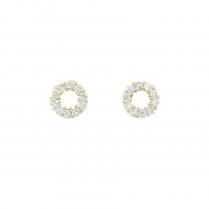 K18YG ダイヤモンド ピアス 0.40CT