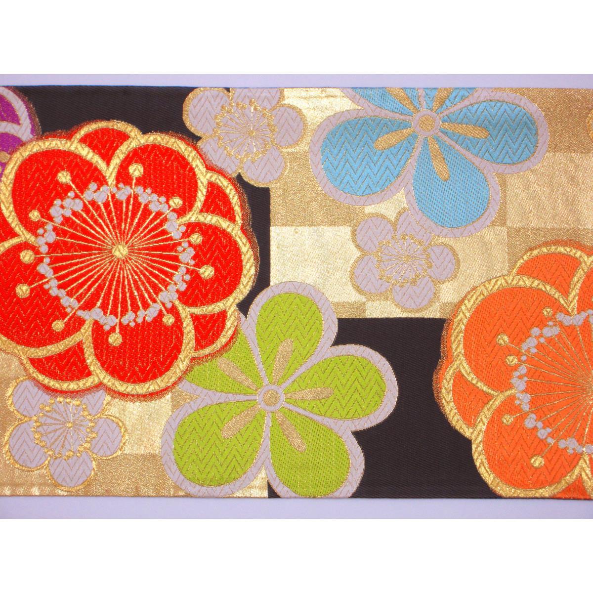 袋帯　芯なし仕立