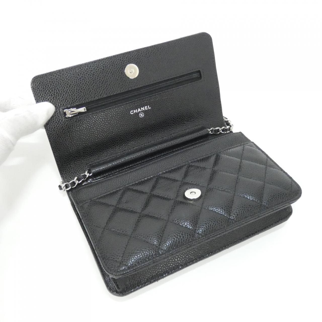 シャネル タイムレスクラシック ライン AP0250 チェーンウォレット