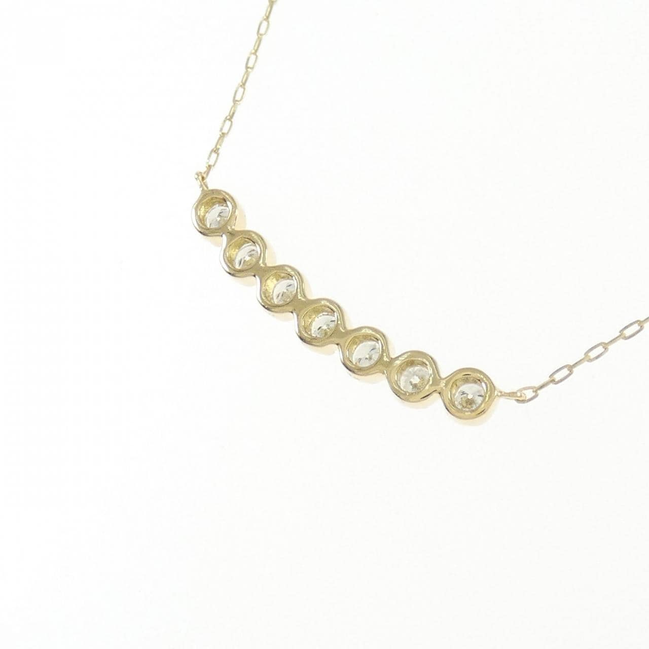 [Remake] K18YG Diamond necklace 0.20CT