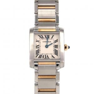 カルティエ タンクフランセーズSM コンビ W51007Q4 SSxYG クォーツ