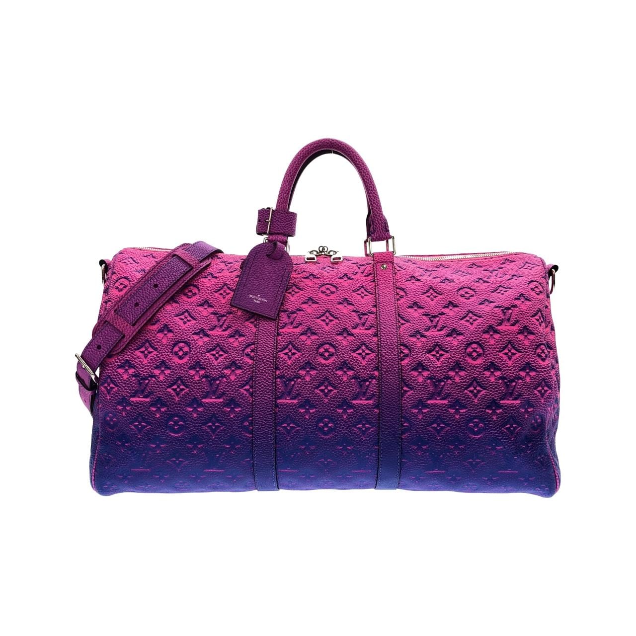 ルイヴィトン トリヨン イリュージョン キーポル バンドリエール 50cm M59713 ボストンバッグ