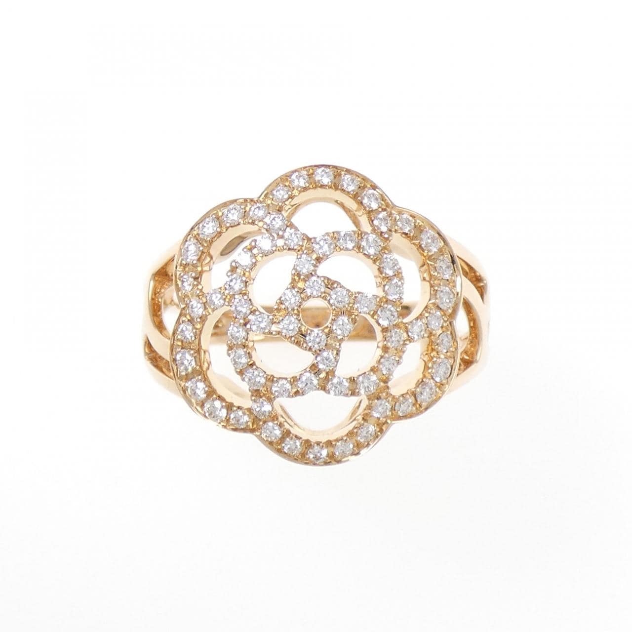 シャネル カメリア リング