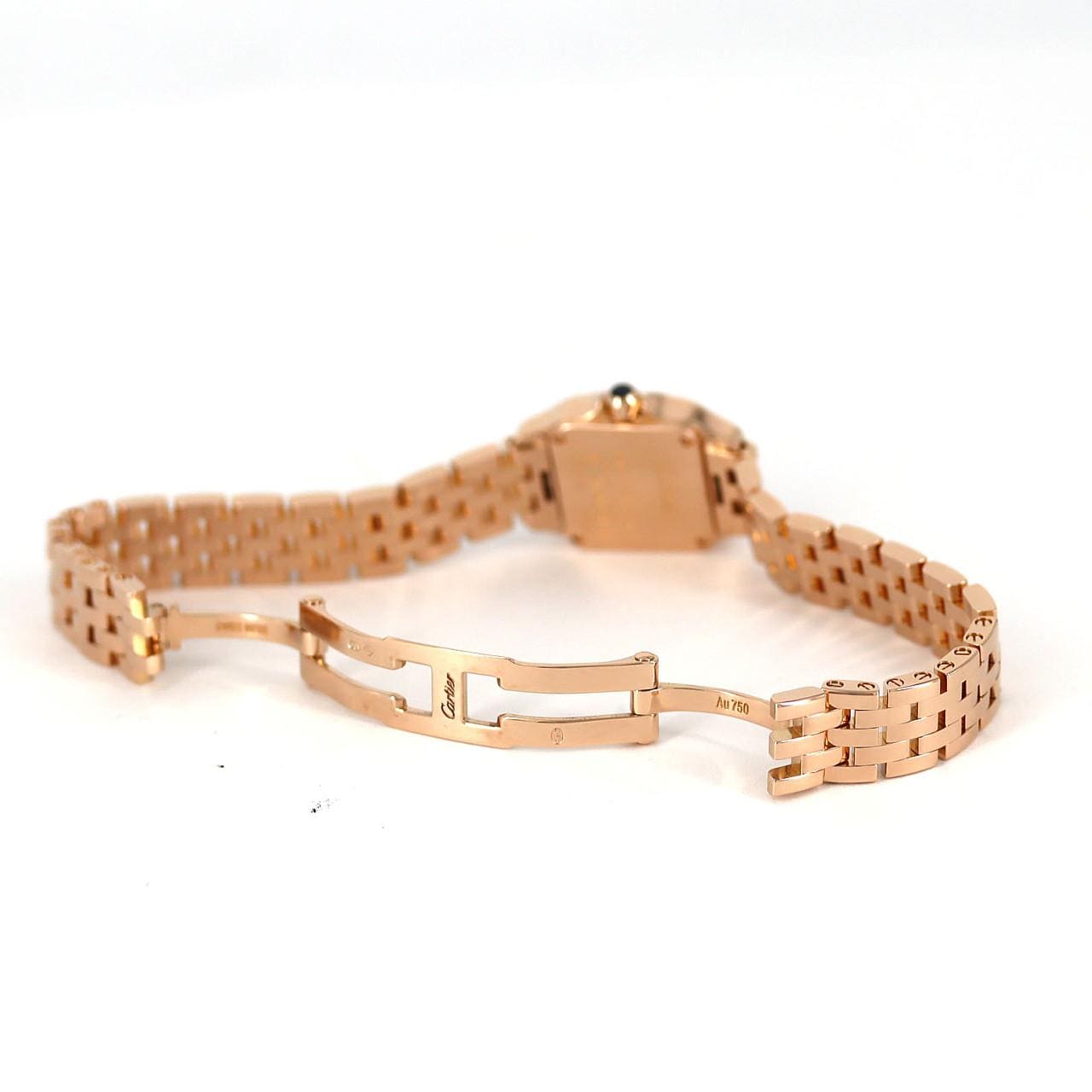 カルティエ ミニサントスドゥモワゼル PG W25077X9 PG･RG クォーツ