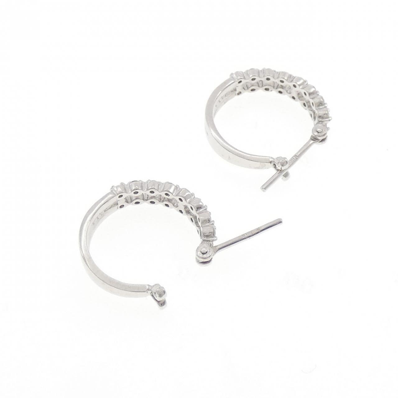 K18WG ダイヤモンド ピアス 0.20CT