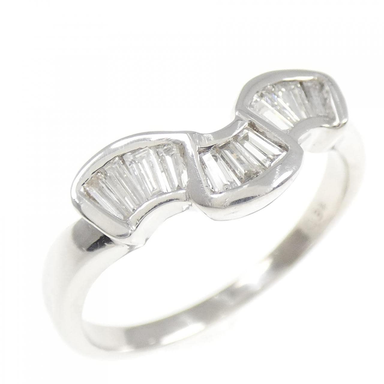 PT900 ダイヤモンド リング 0.34CT