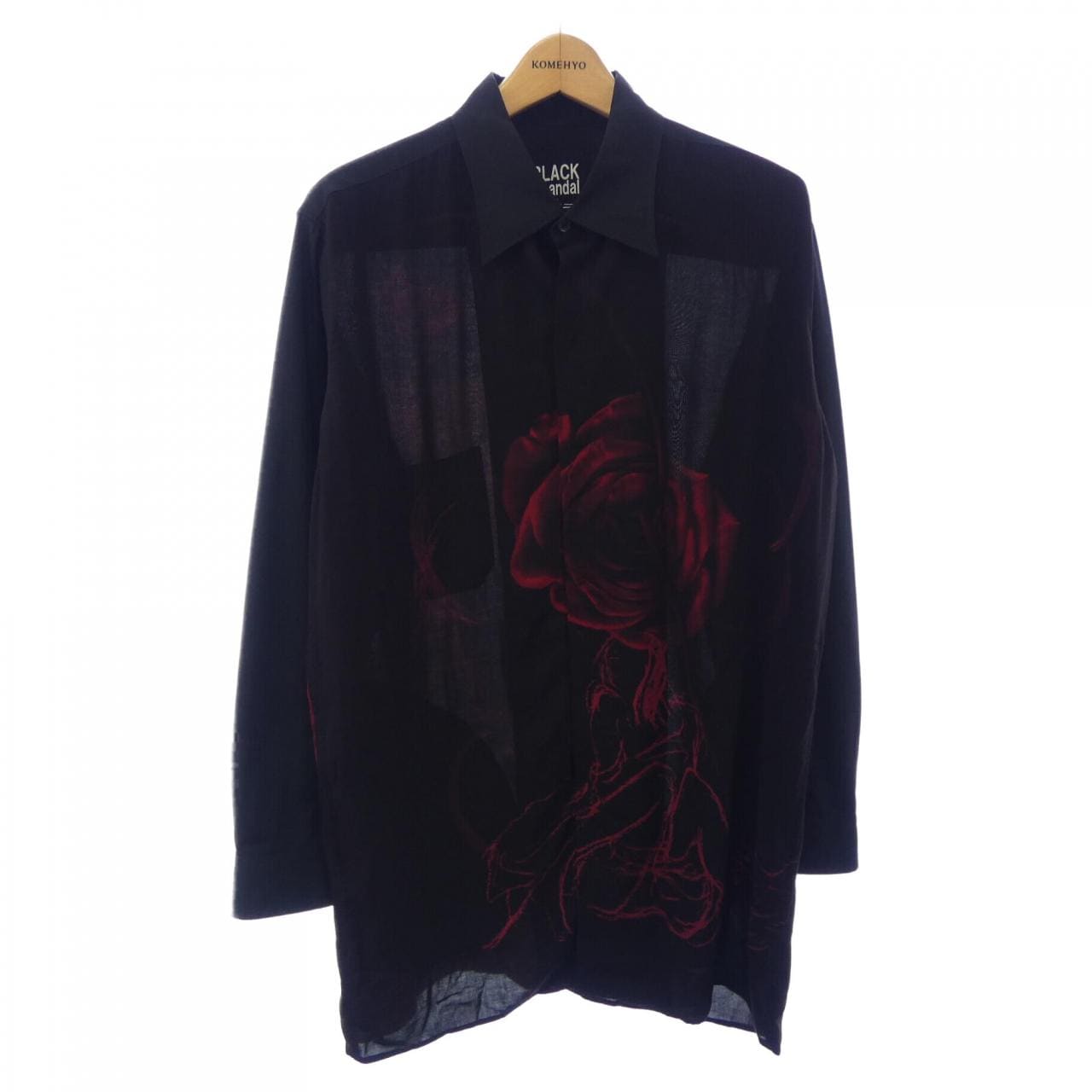 ブラックスキャンダルヨウジヤマモト BLACK Scandal Yohji Yamamoto HH-B84-811 シャツ