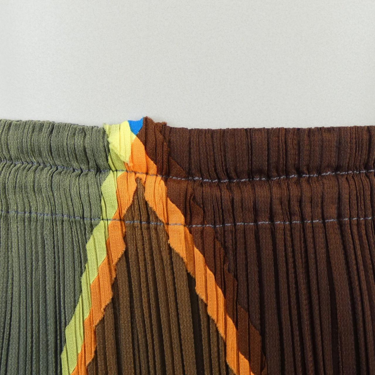 プリーツプリーズ PLEATS PLEASE 2006 パッチワーク PP64-JG121 スカート