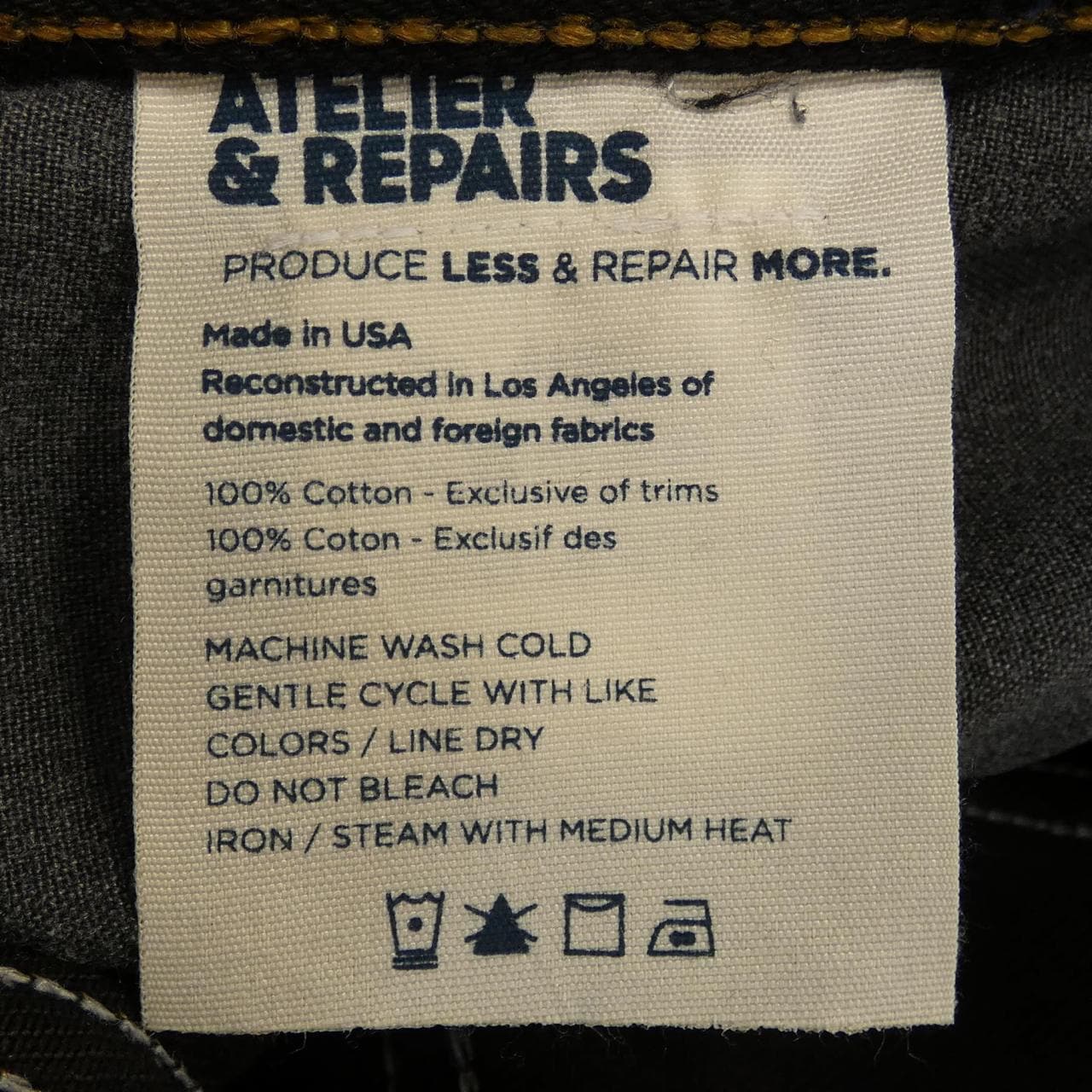 ATELIER&REPAIRS牛仔裤