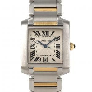 Cartier Tank Française LM Combi W51005Q4 SSxYG自動上弦