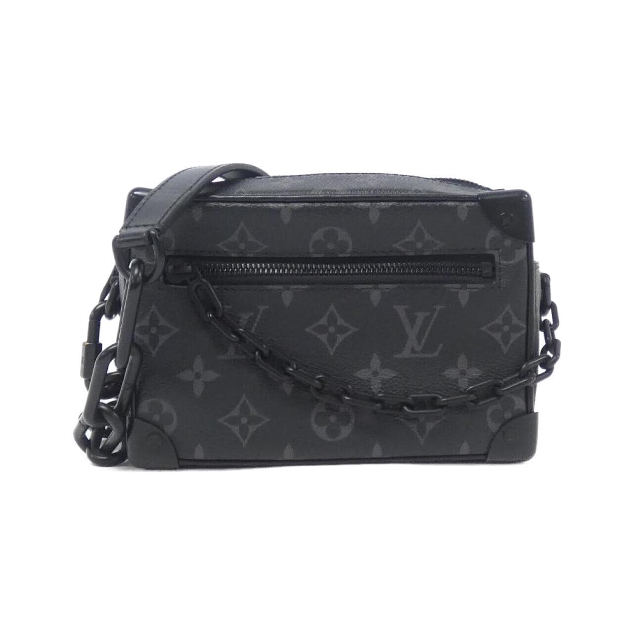 LOUIS VUITTON Monogram Eclipse 迷你 Soft Trunk M44735 单肩包