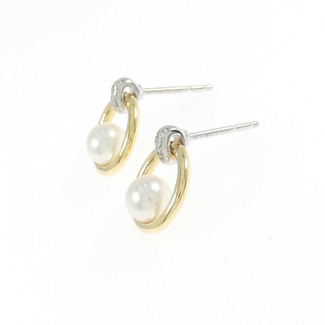 ミキモト アコヤパール ピアス 5.4mm
