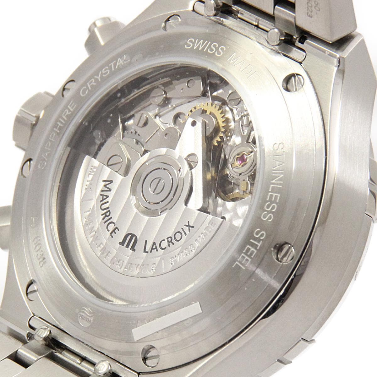 【新品】モーリス・ラクロア　ＡＩ６０３８－ＳＳ００２－３３０－１　アイコンクロノ　自動巻