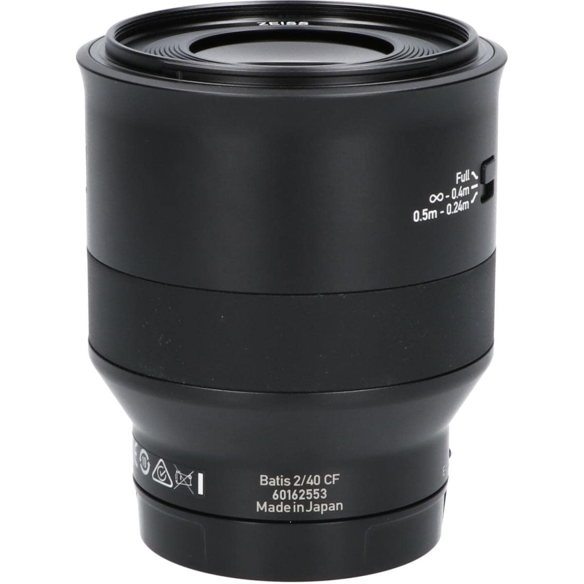 ＣＡＲＬ　ＺＥＩＳＳ　ＢＡＴＩＳ４０ｍｍ　Ｆ２ＣＦ　ソニーＥ用