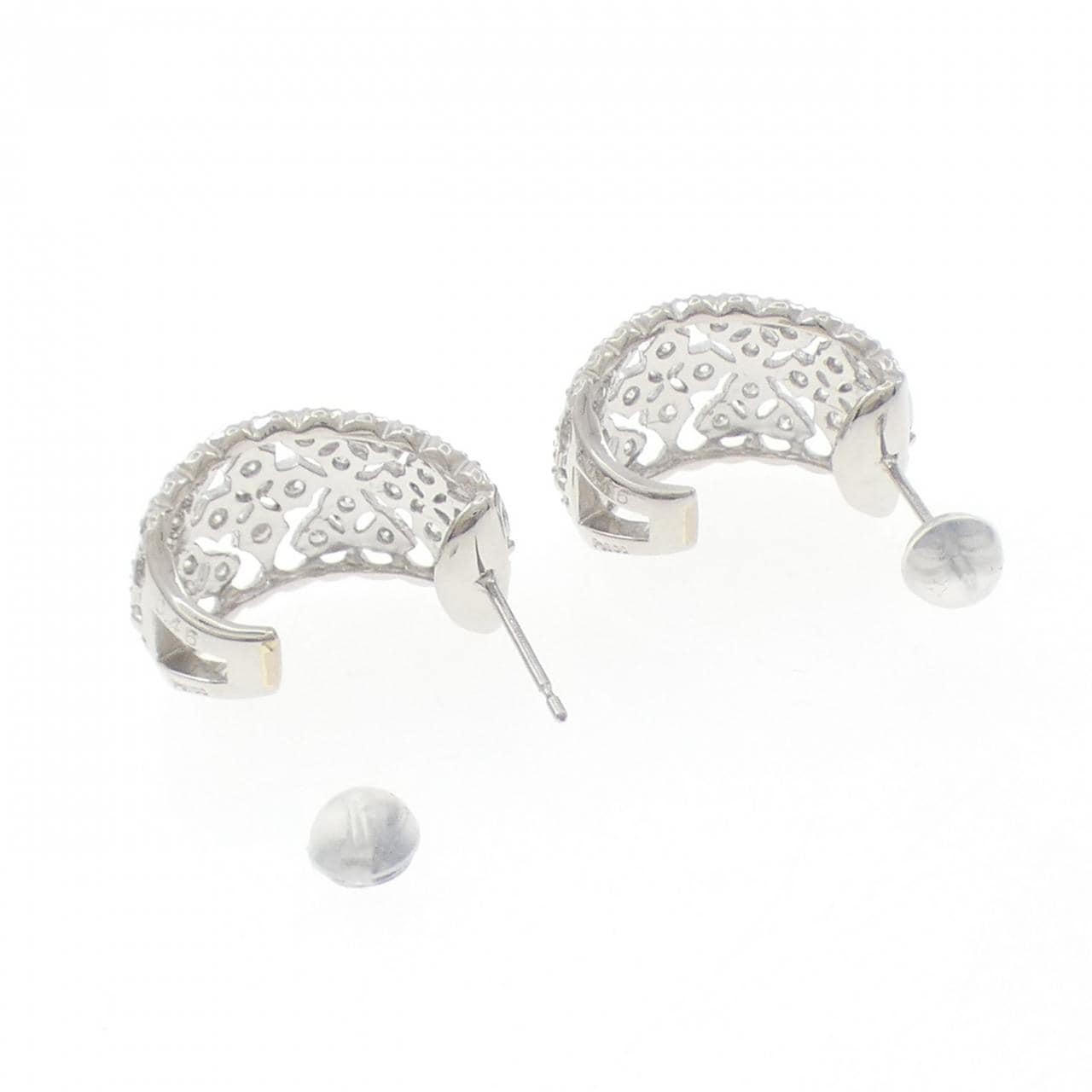 PT900 ダイヤモンド ピアス 0.92CT