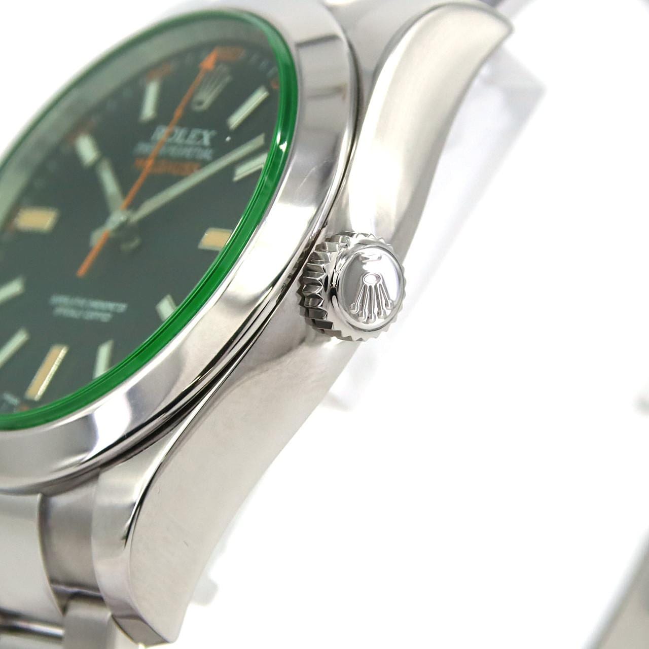 ロレックス ミルガウス 116400GV SS 自動巻 ランダム番