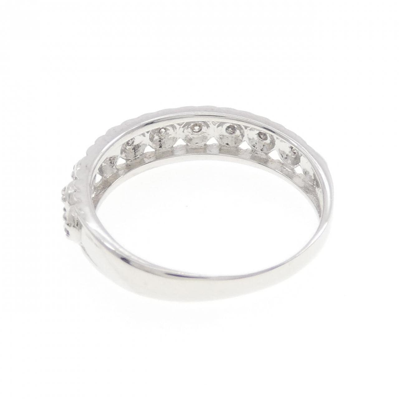 K18WG ダイヤモンド リング 0.08CT