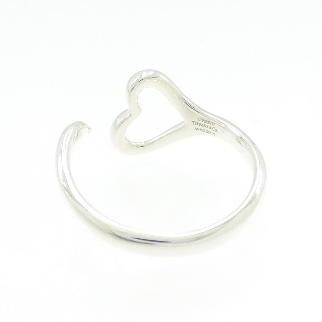ティファニー オープンハート リング