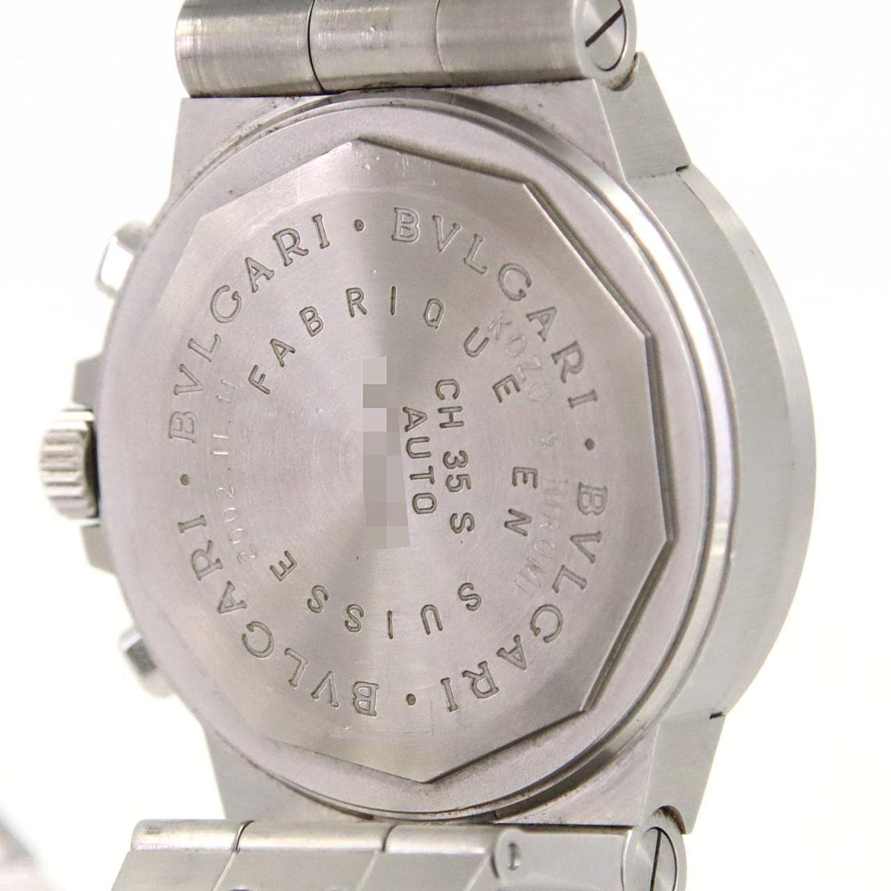 【ノーメンテナンス還元価格】ブルガリ ディアゴノスポーツクロノグラフ CH35SAUTO/CH35BSSD/AT SS 自動巻