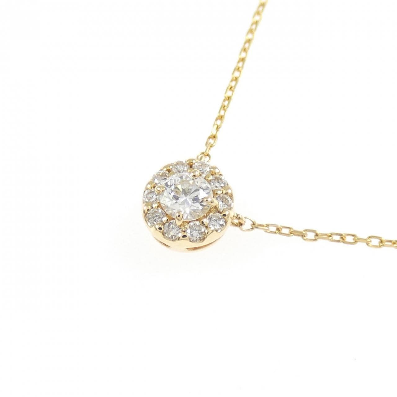 ヴァンドーム ダイヤモンド ネックレス 0.12CT