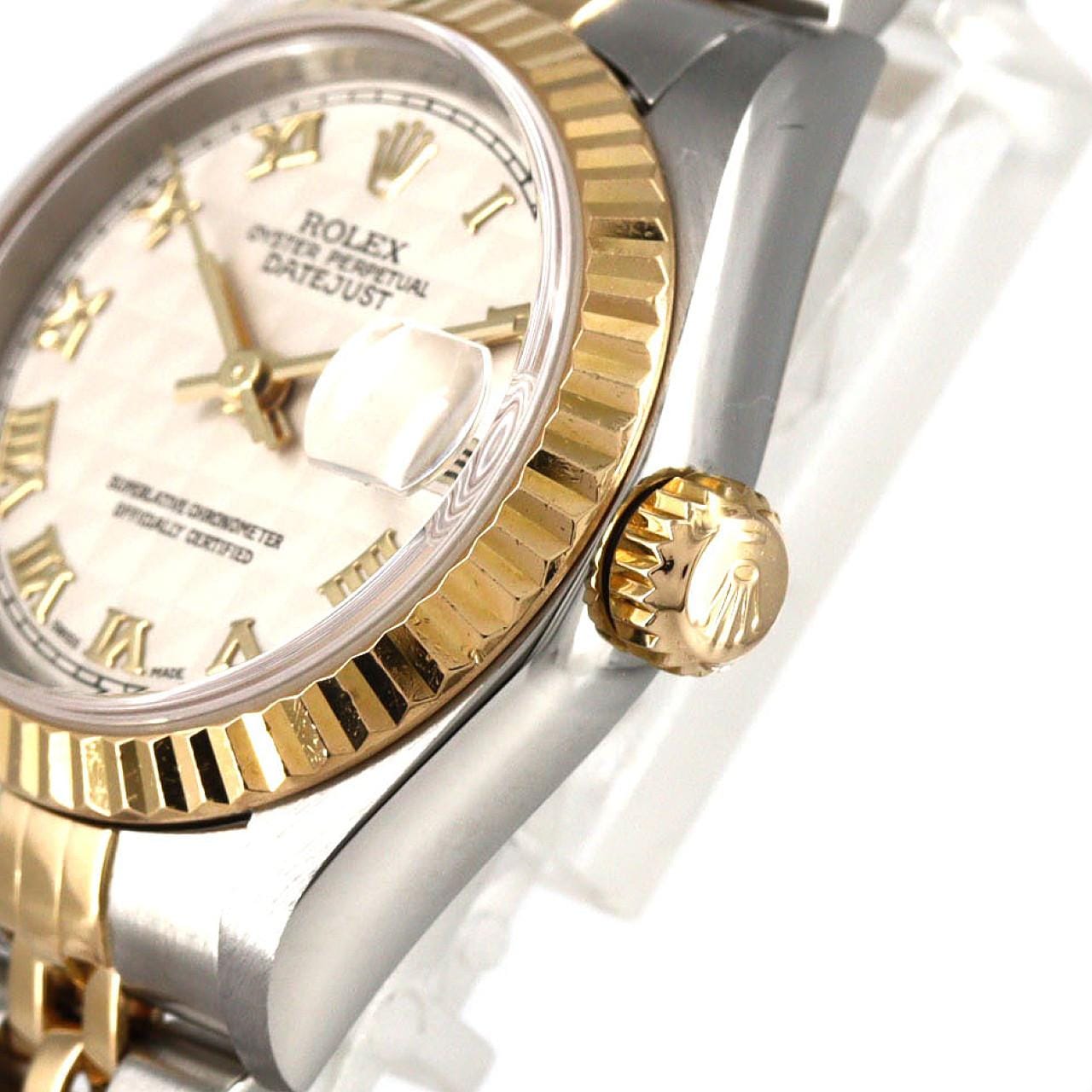 ロレックス デイトジャスト 79173 SSxYG 自動巻 P番