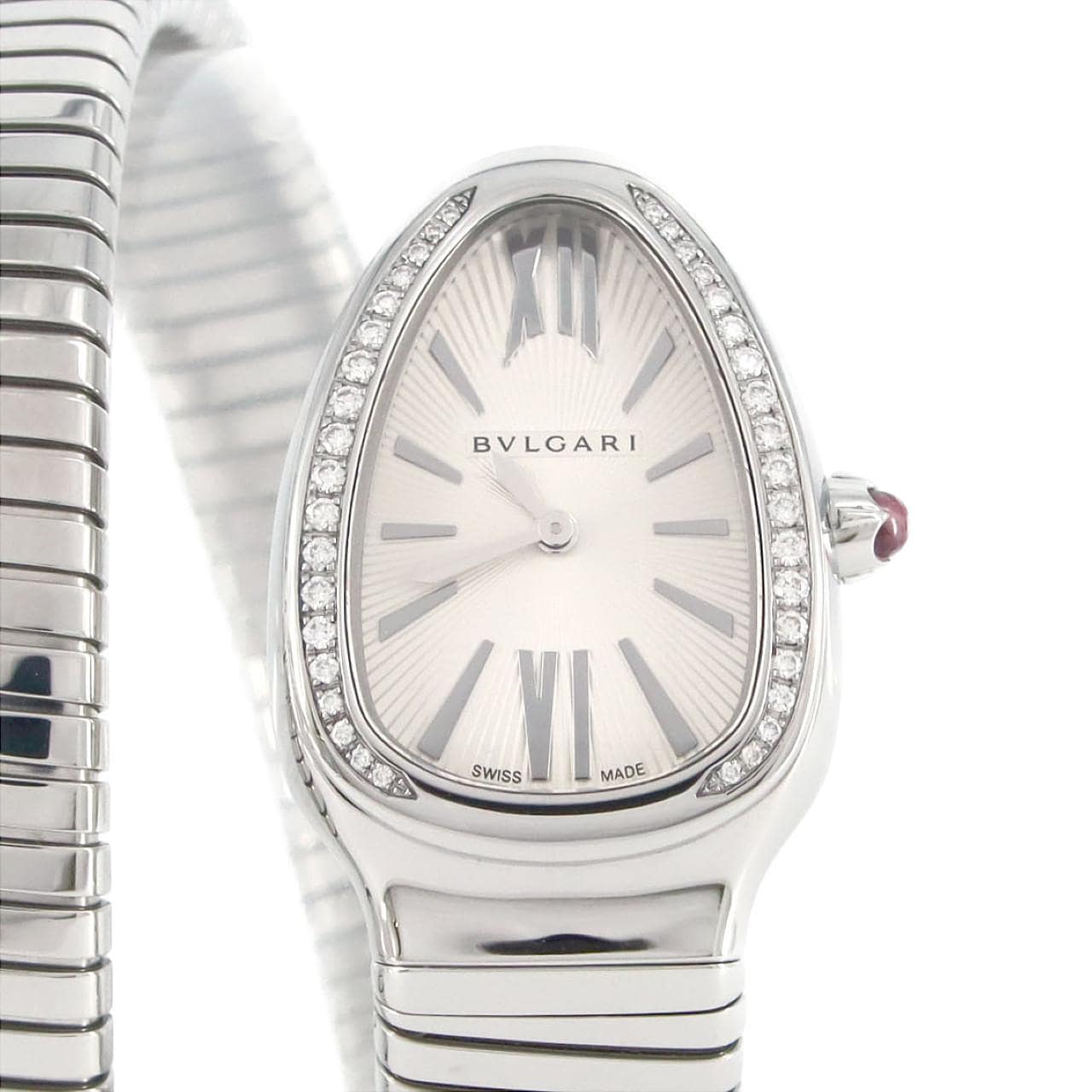 BVLGARI Serpenti Tubogas/DS Size SP35S/SP35C6SDS.1T SS Quartz