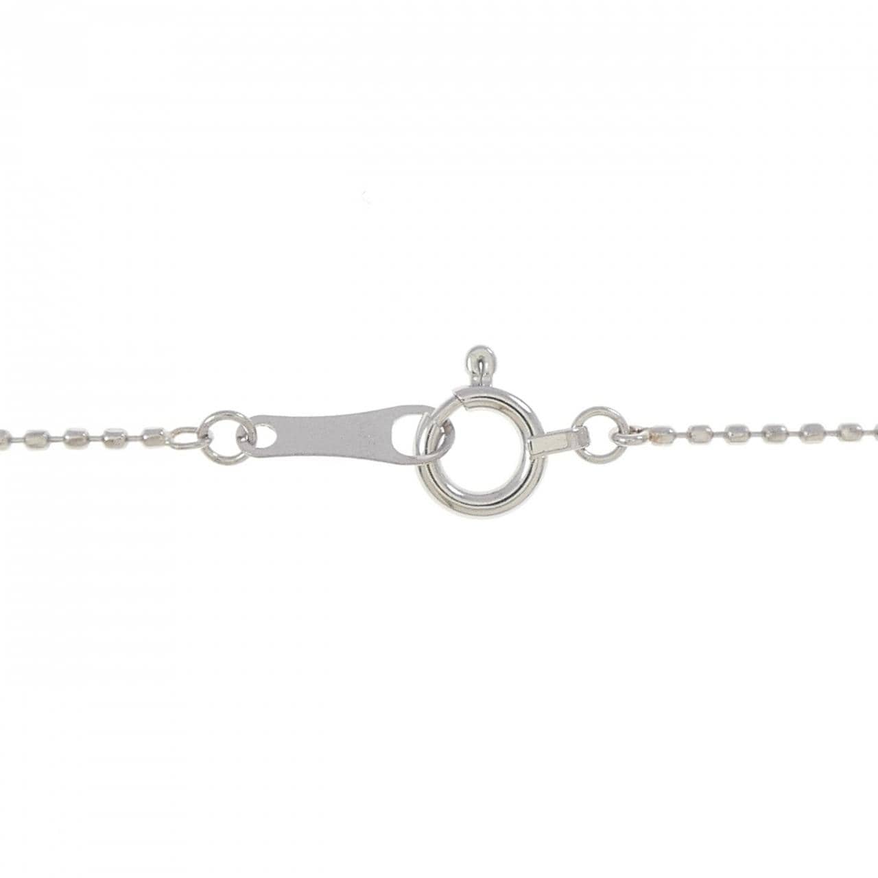 PT900/PT850 ソリティア ダイヤモンド ネックレス 0.31CT