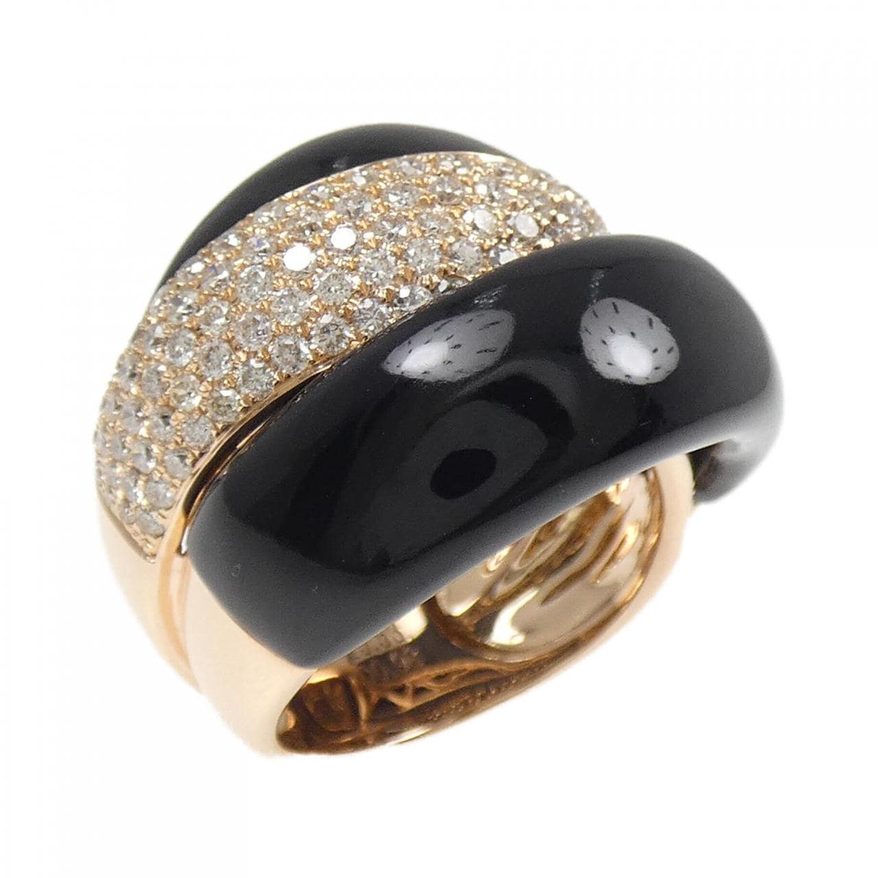 750PG オニキス リング 15.53CT