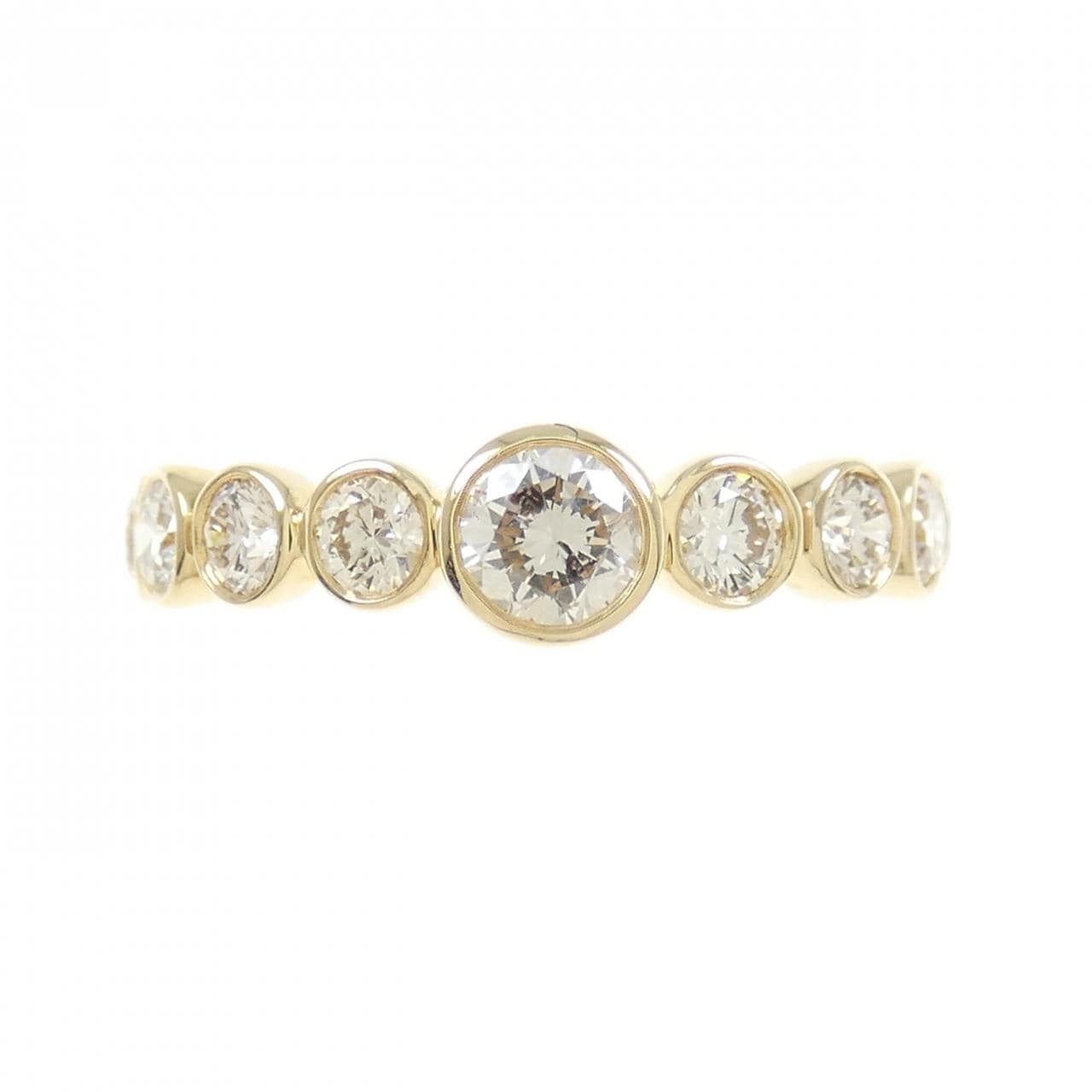 【新品】K18YG ダイヤモンド リング 0.79CT