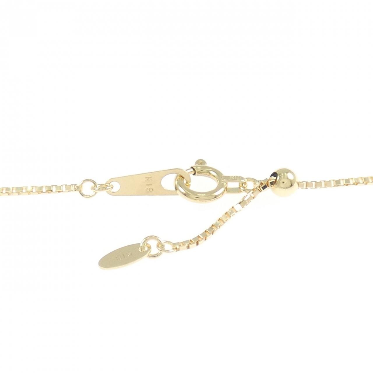 K18YG ダイヤモンド ネックレス 0.92CT